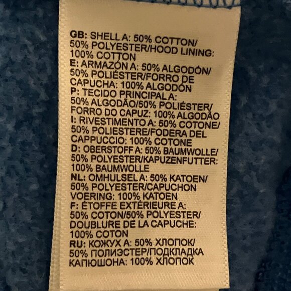 The North Face Women's Hoodie/Sweat shirt/Pullover Blue  Size M/M - Picture 5 of 11